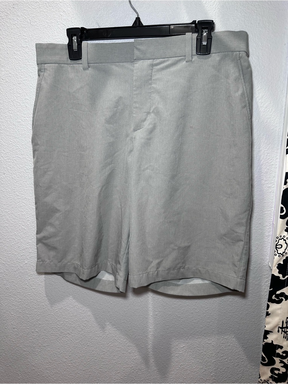 Nike Light Gray Athletic Golf shorts